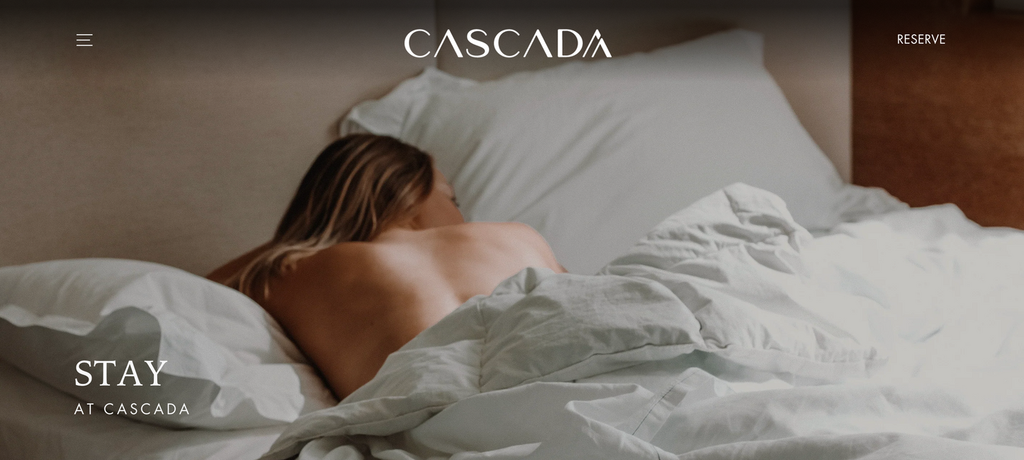 1-Entry to win a Cascada Spa - Spa/Hotel Package